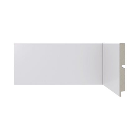 Rodapé de poliestireno 454 branco