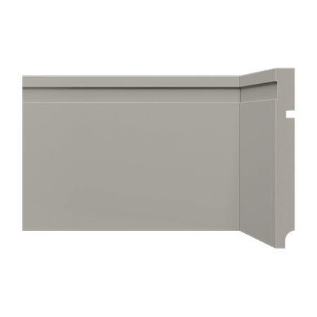 Rodapé de poliestireno 480 cinza glacial